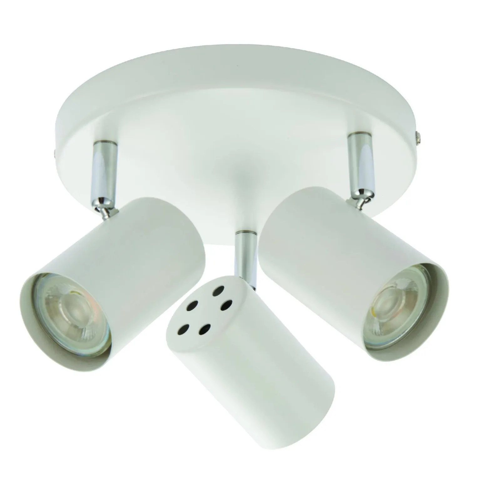 Lampa sufitowa Arezzo 3lt round white 7W (73685) - Saxby