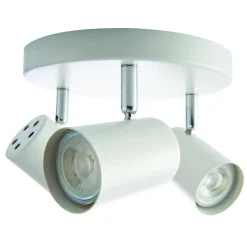 Lampa sufitowa Arezzo 3lt round white 7W (73685) - Saxby