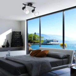 Lampa sufitowa BEST BLACK 2 (ML9971) - Milagro