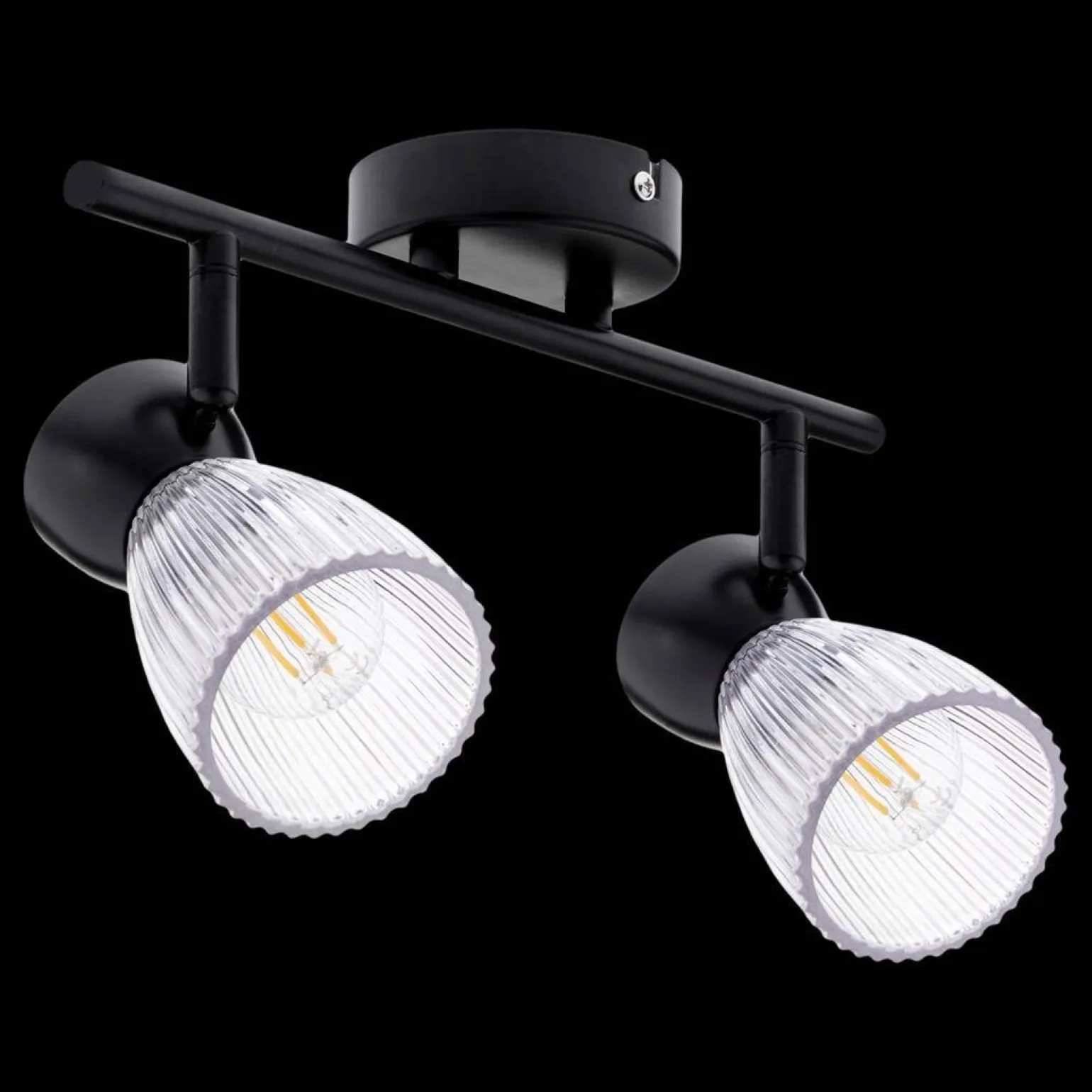Lampa sufitowa BEST BLACK 2 (ML9971) - Milagro