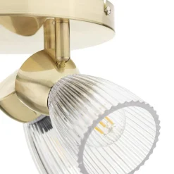 Lampa sufitowa BEST GOLD (round) (ML9977) - Milagro