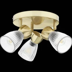 Lampa sufitowa BEST GOLD (round) (ML9977) - Milagro