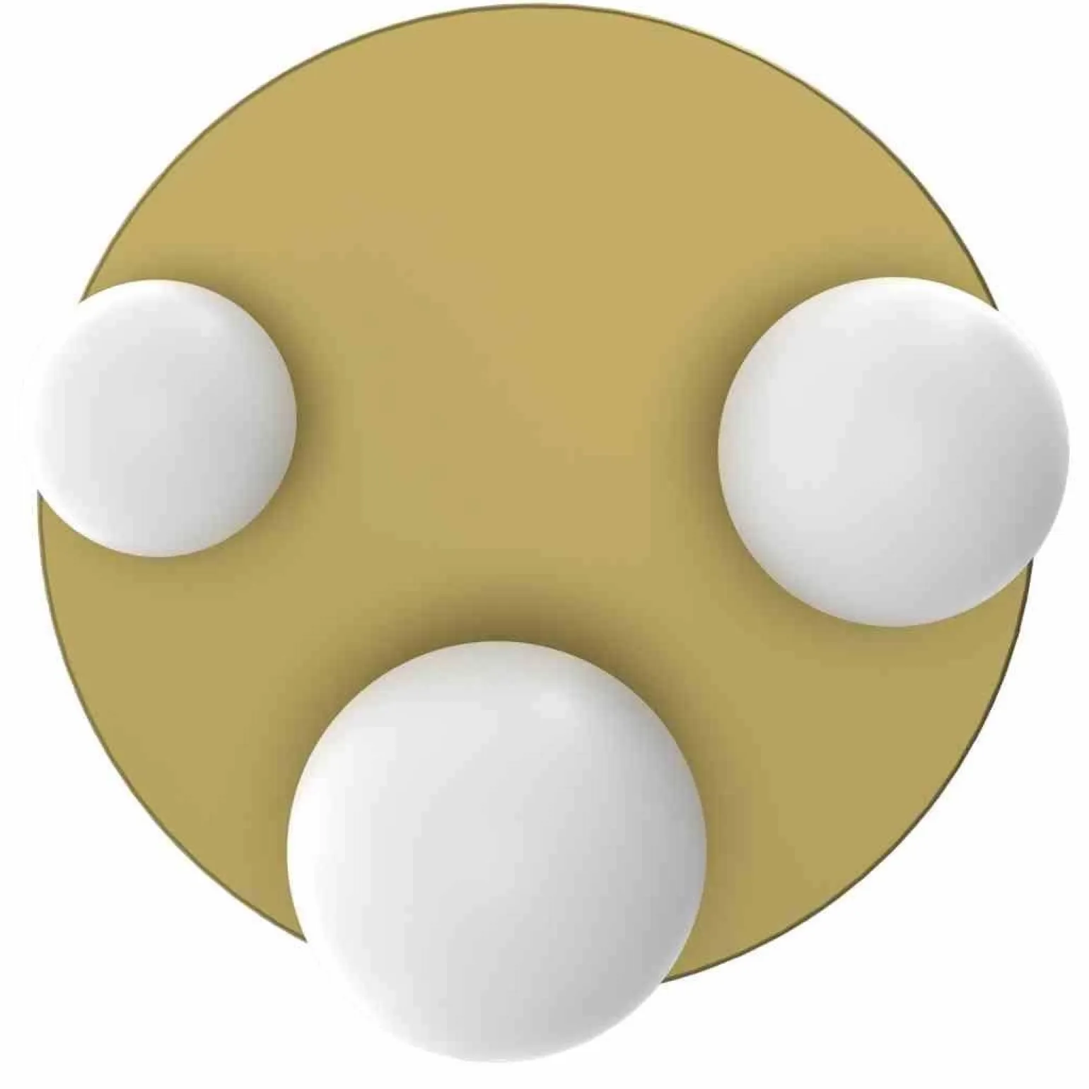 Lampa sufitowa BIBIONE GOLD 3xG9 (MLP8395) - Milagro