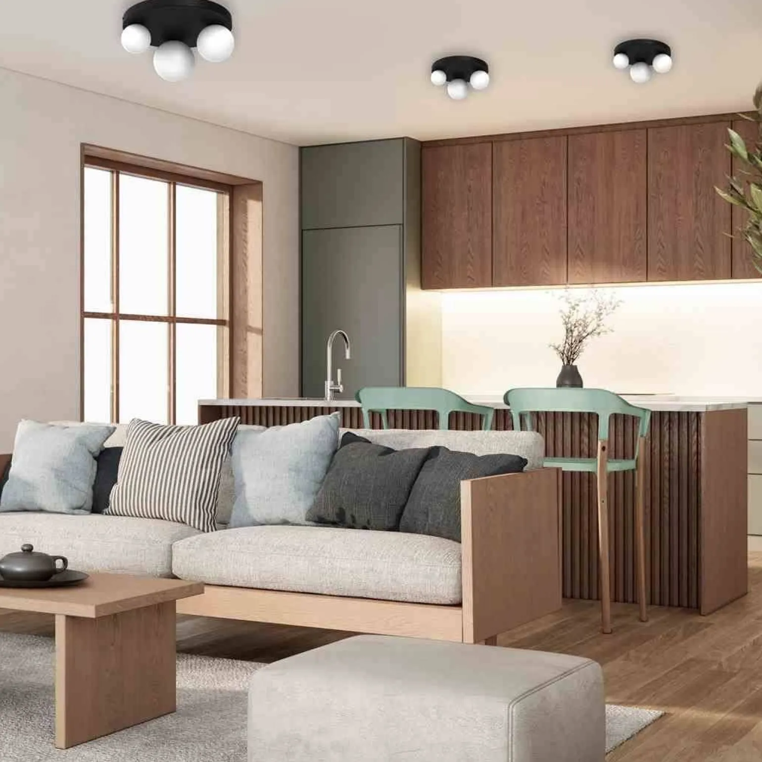 Lampa sufitowa BIBIONE 3xG9 (MLP8390) - Milagro