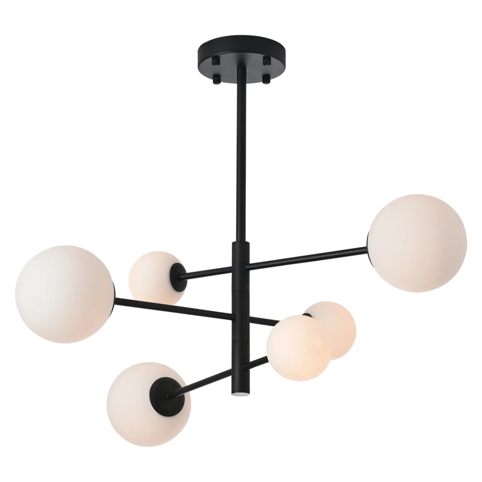 Lampa Sufitowa Bolti 6xG9 czarna (PLC0103-BK) - Yaskr