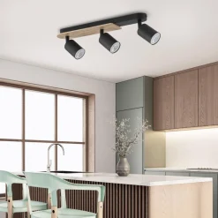 Lampa sufitowa COVER WOOD 3 PŁ (4675) - TK Lighting