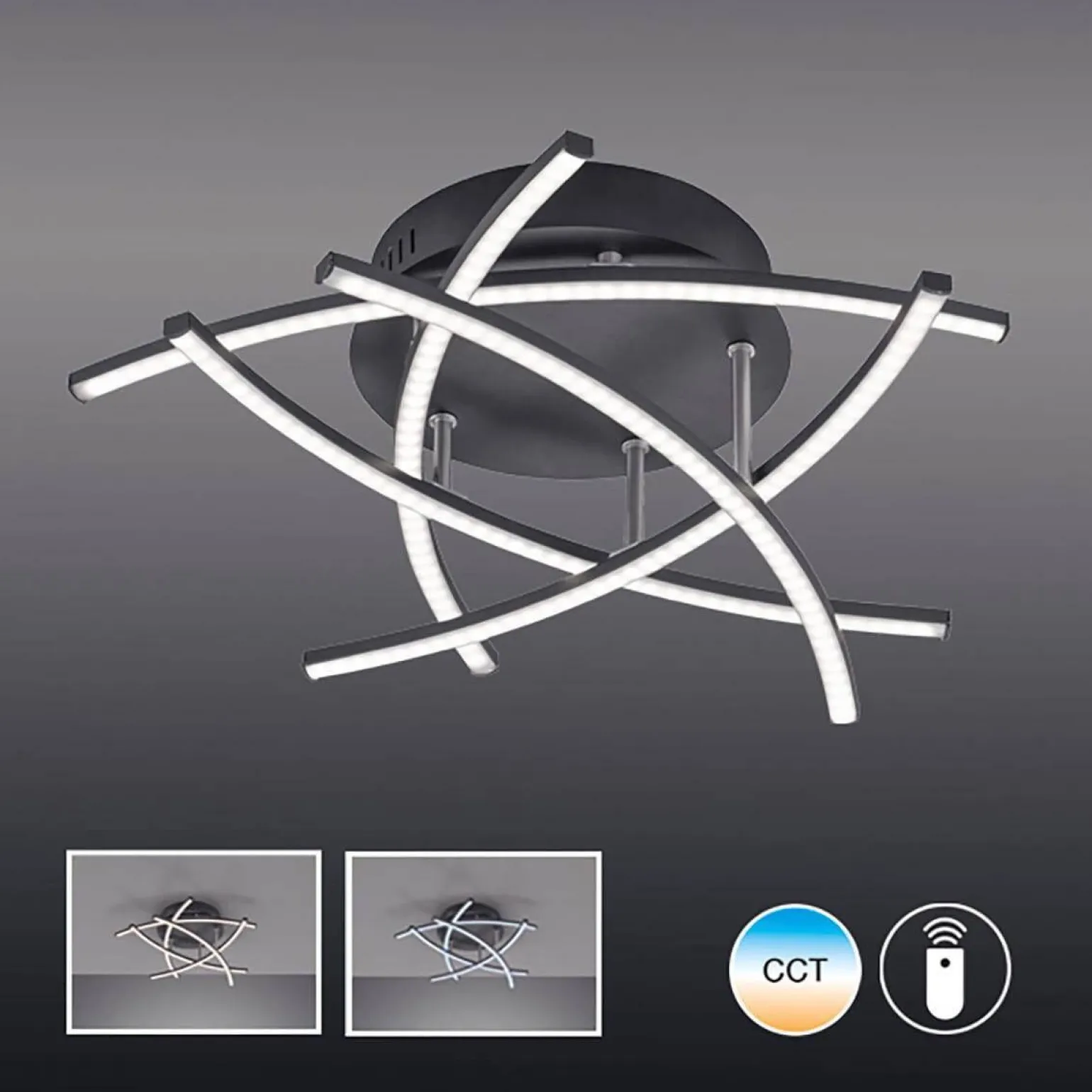 Lampa Sufitowa Cross TW (20896) - Fischer&Honsel