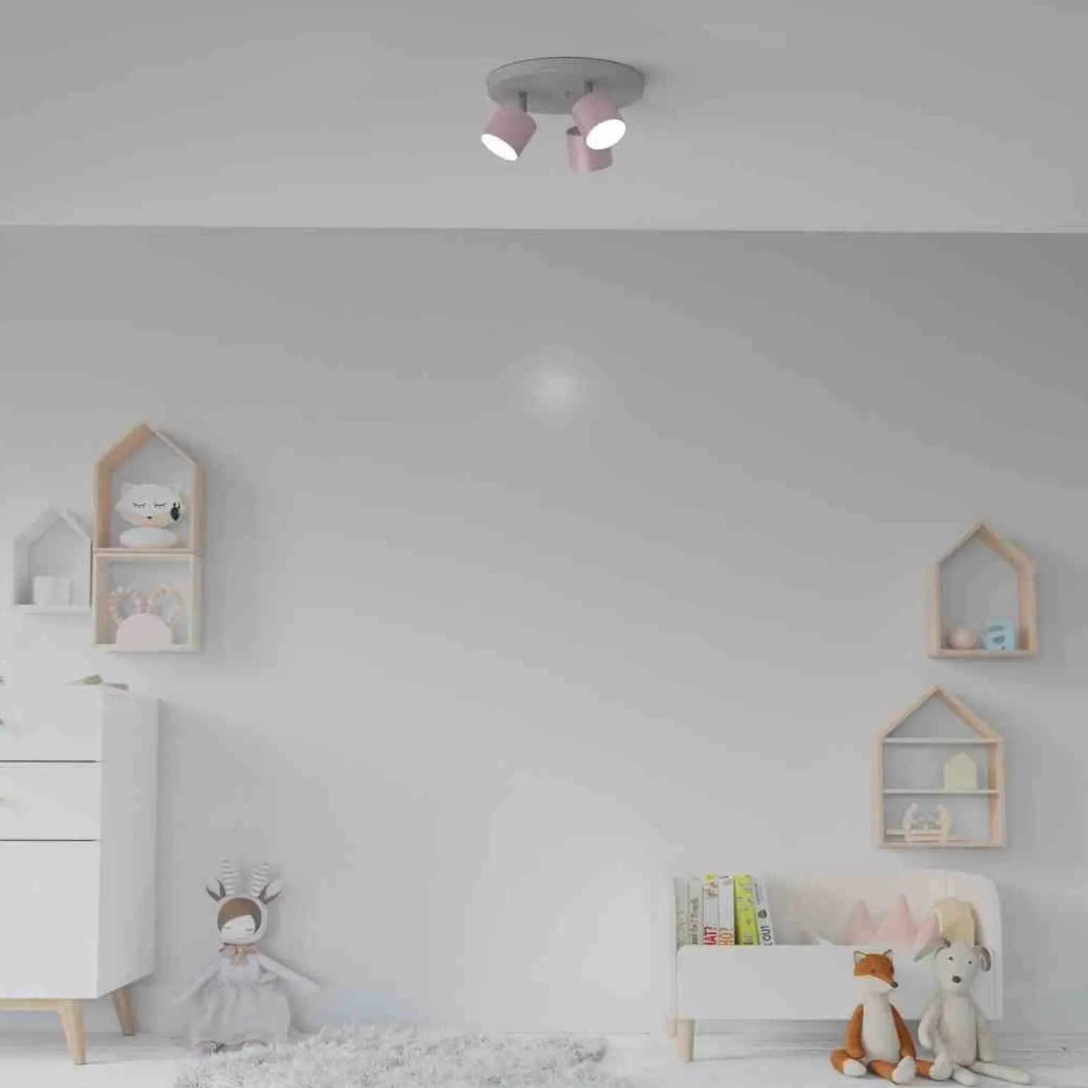 Lampa sufitowa DIXIE PINK 3xGX53 (MLP7612) - Milagro