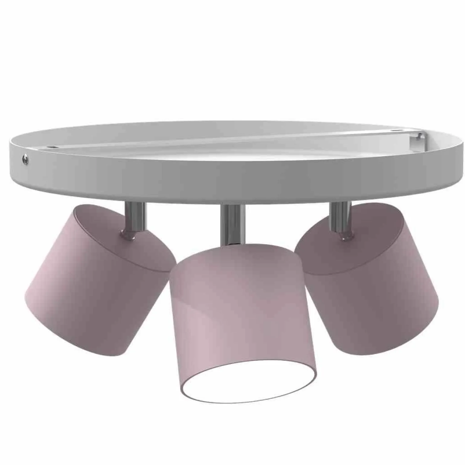 Lampa sufitowa DIXIE PINK 3xGX53 (MLP7612) - Milagro