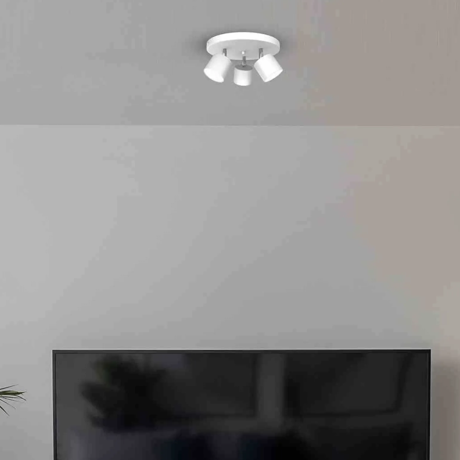 Lampa sufitowa DIXIE WHITE 3xGX53 (MLP7597) - Milagro