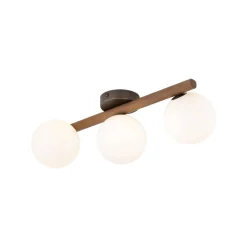 Lampa sufitowa ESTERA WOOD ORZECH 3 PŁ (10269) - TK Lighting
