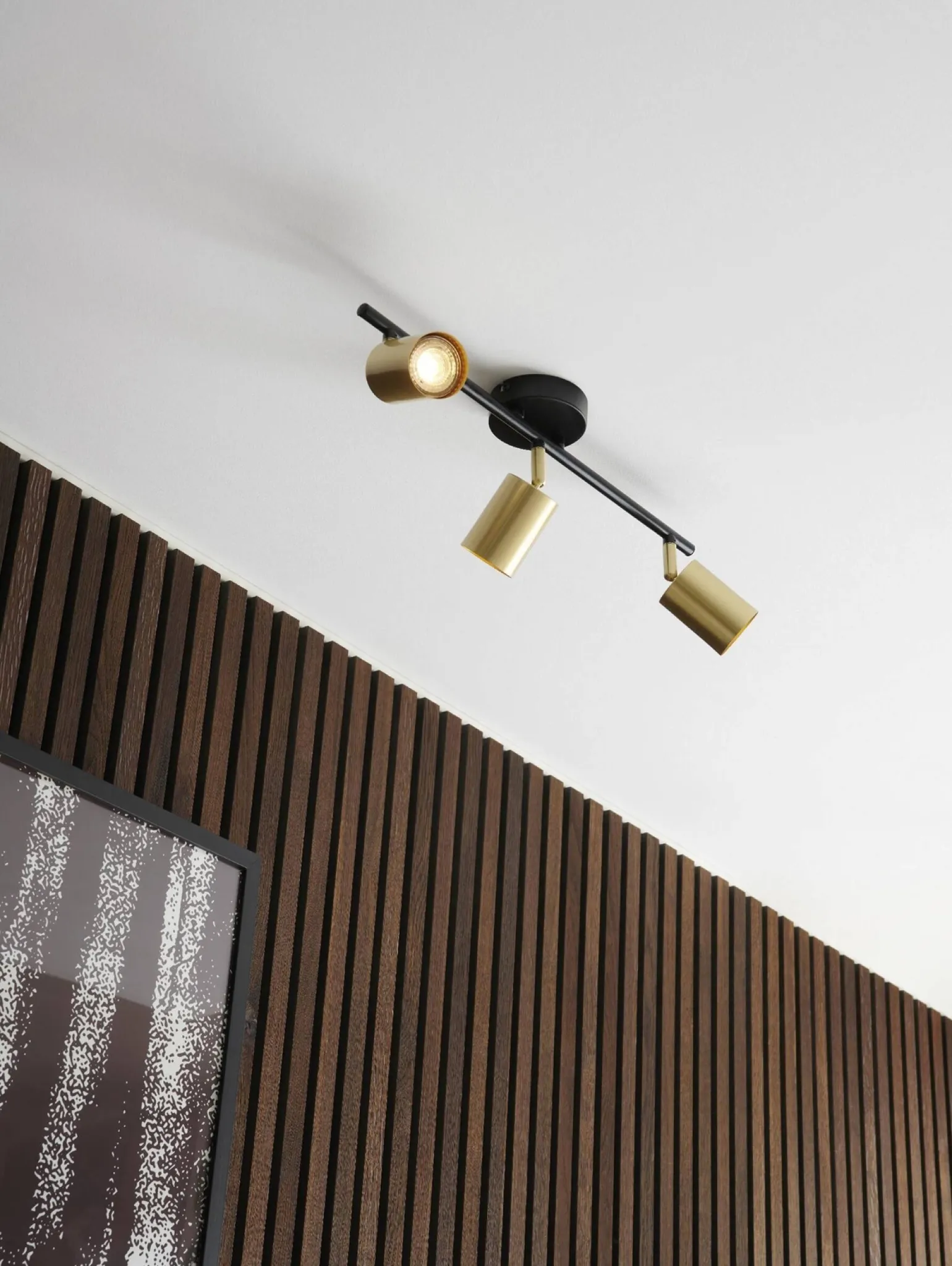 Lampa sufitowa EXPLORE Nordlux GU10 3x7W Metal Mosiądz
