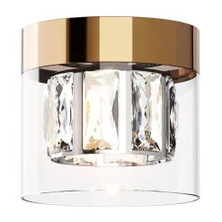 Lampa sufitowa GEM złota (C0389-01A-F7AC) - Zuma Line