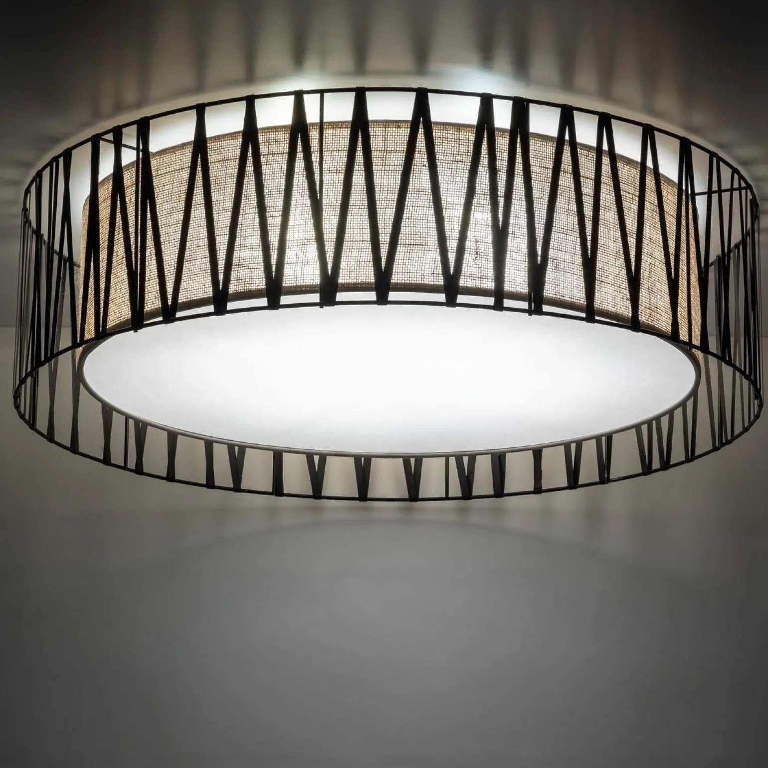 Lampa sufitowa HARMONY NATURE Ø 50 (5940) - TK Lighting