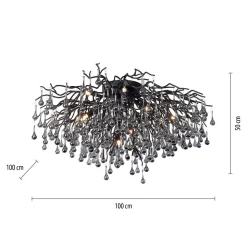Lampa sufitowa ICICLE 100 cm (8092-18) - Paul Neuhaus