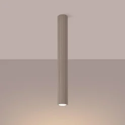 Lampa sufitowa KARBON 60 taupe (SL.1767) - Sollux Lighting