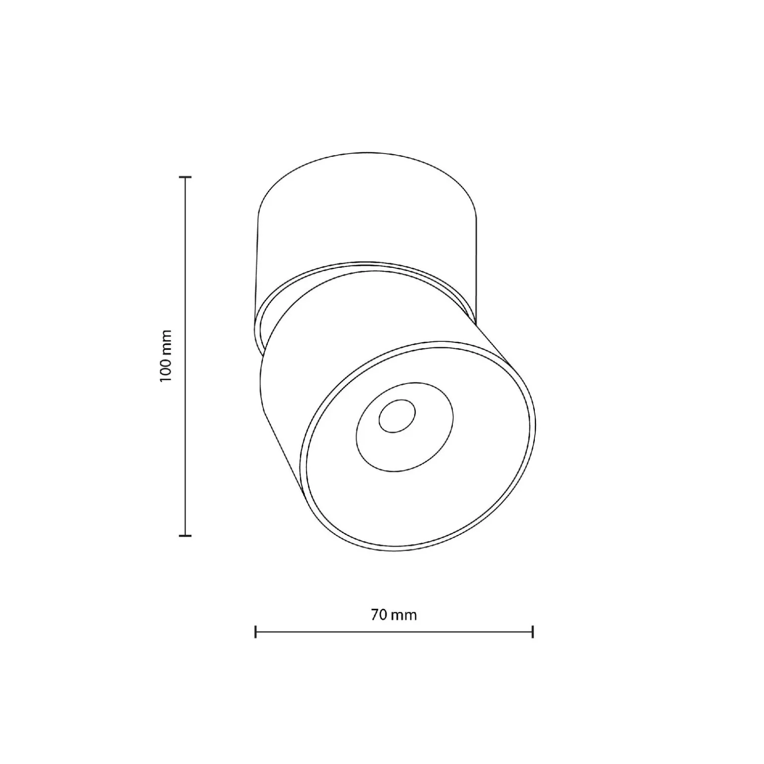Lampa sufitowa kierunkowa SPARK WHITE CCT 10W (18168) - TK Lighting