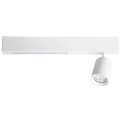 Lampa Sufitowa Magnet 9W+1xGU10 3000/4000K Biały (ML1131) - Milagro