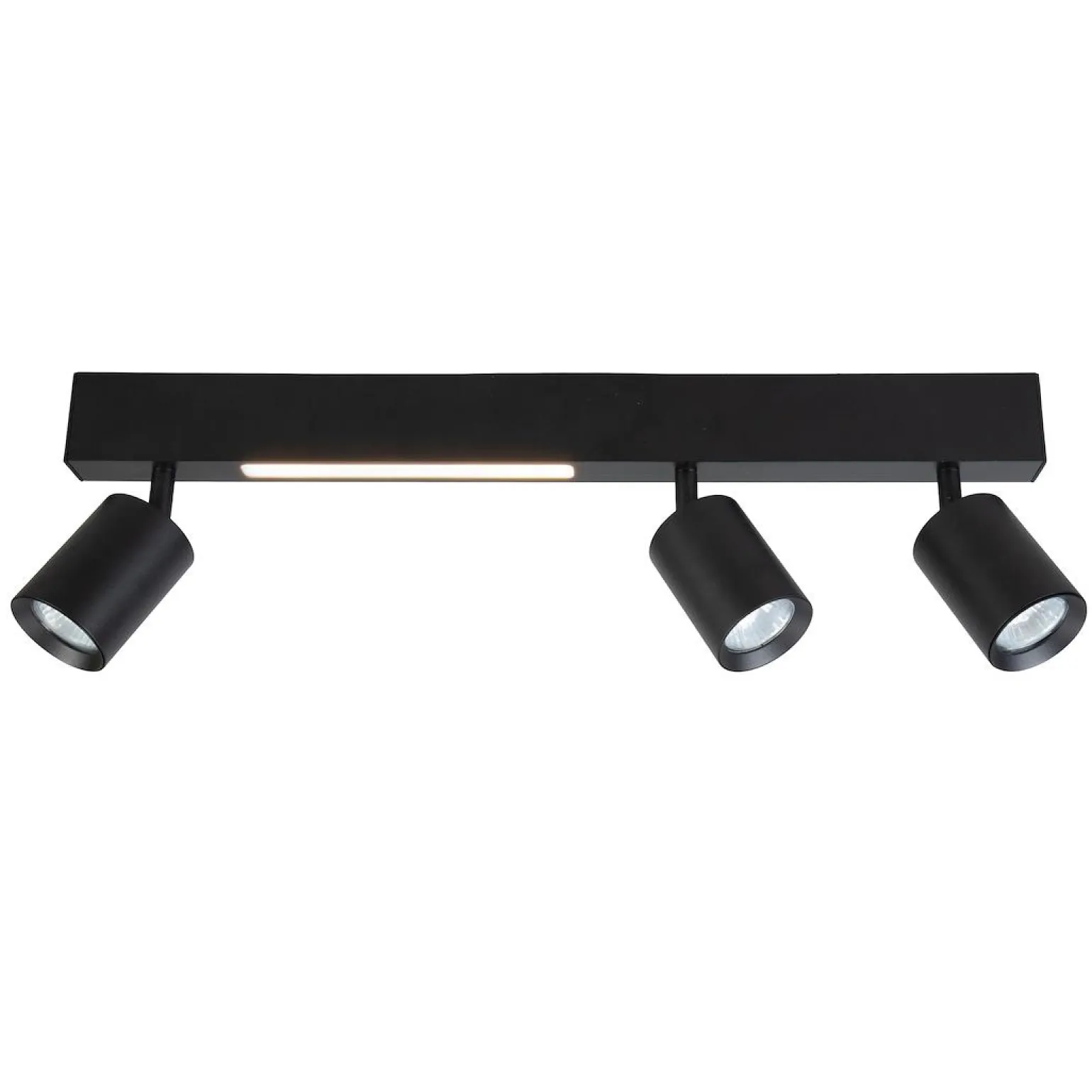 Lampa Sufitowa Magnet 9W+3xGU10 3000/4000K Czarny (ML1134) - Milagro