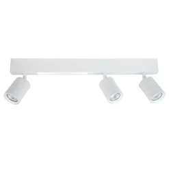 Lampa Sufitowa Magnet 9W+3xGU10 3000/4000K Biały (ML1135) - Milagro