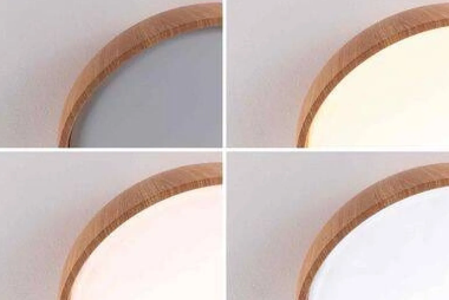 Lampa sufitowa OKA LED IP44 230V drewnopodobny (PL71083) - PAULMANN