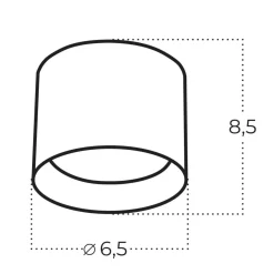 Lampa sufitowa ONTO Czarny (AZ6265) - Azzardo