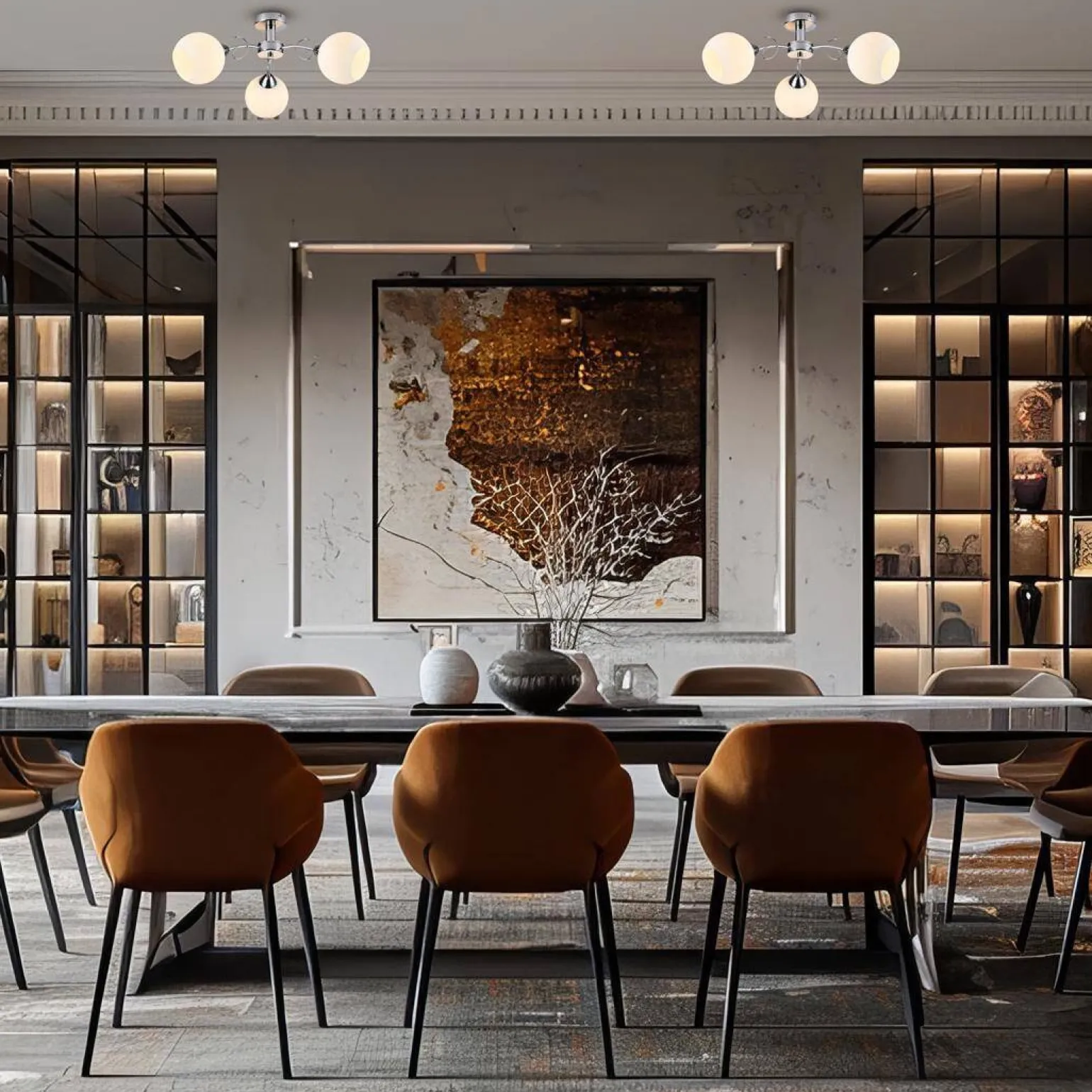 Lampa sufitowa OSLO 3xE27 (ML1273) - Milagro