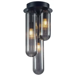 Lampa sufitowa PAX BLACK 3 (ML0339) - Milagro