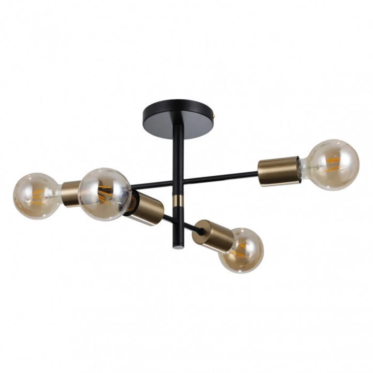 Lampa sufitowa Piansi 4 (PND-4025-4-BL-HBR) - Italux