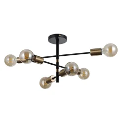 Lampa sufitowa Piansi 6 (PND-4025-6-BL-HBR) - Italux