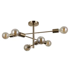 Lampa sufitowa Piansi 6 (PND-4025-6-HBR) - Italux