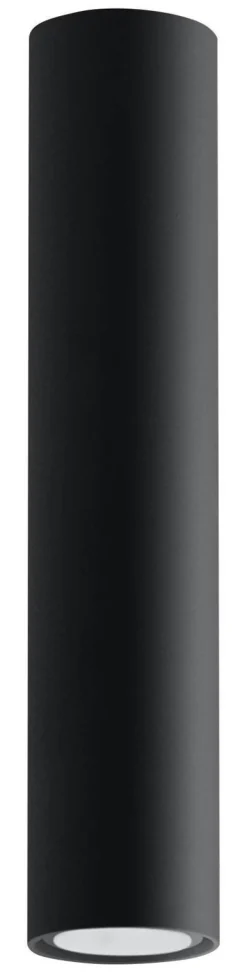 Lampa sufitowa Plafon LAGOS 30 czarny (SL.0436) - Sollux