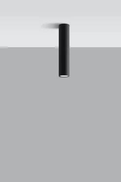 Lampa sufitowa Plafon LAGOS 30 czarny (SL.0436) - Sollux