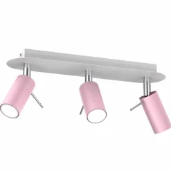 Lampa sufitowa PRESTON PINK/WHITE 3x mini GU10 (MLP7628) - Milagro
