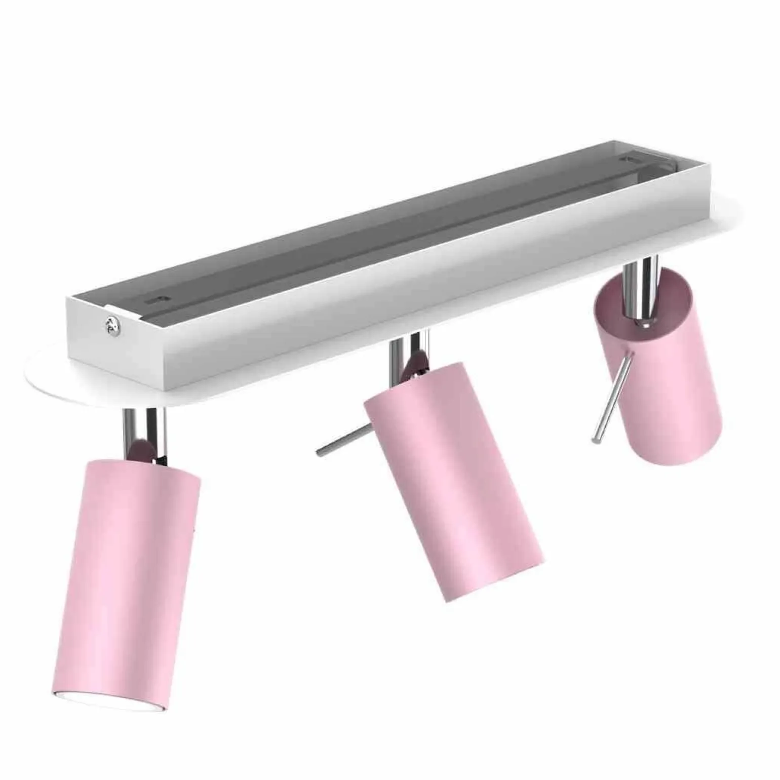 Lampa sufitowa PRESTON PINK/WHITE 3x mini GU10 (MLP7628) - Milagro