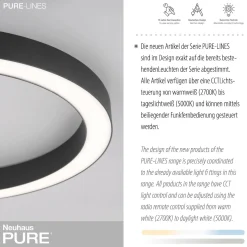 Lampa sufitowa PURE-LINES (6309-13) - Paul Neuhaus