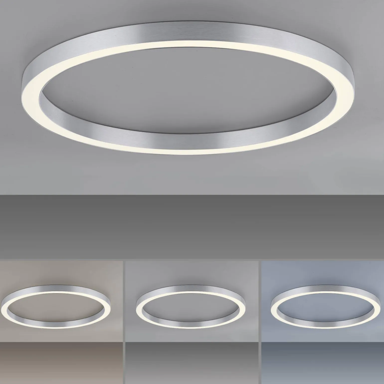 Lampa sufitowa PURE-LINES, ALUMINIUM (6306-95) - Paul Neuhaus