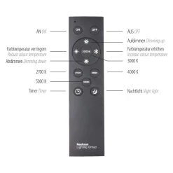 Lampa sufitowa PURE-LINES, ALUMINIUM (6306-95) - Paul Neuhaus