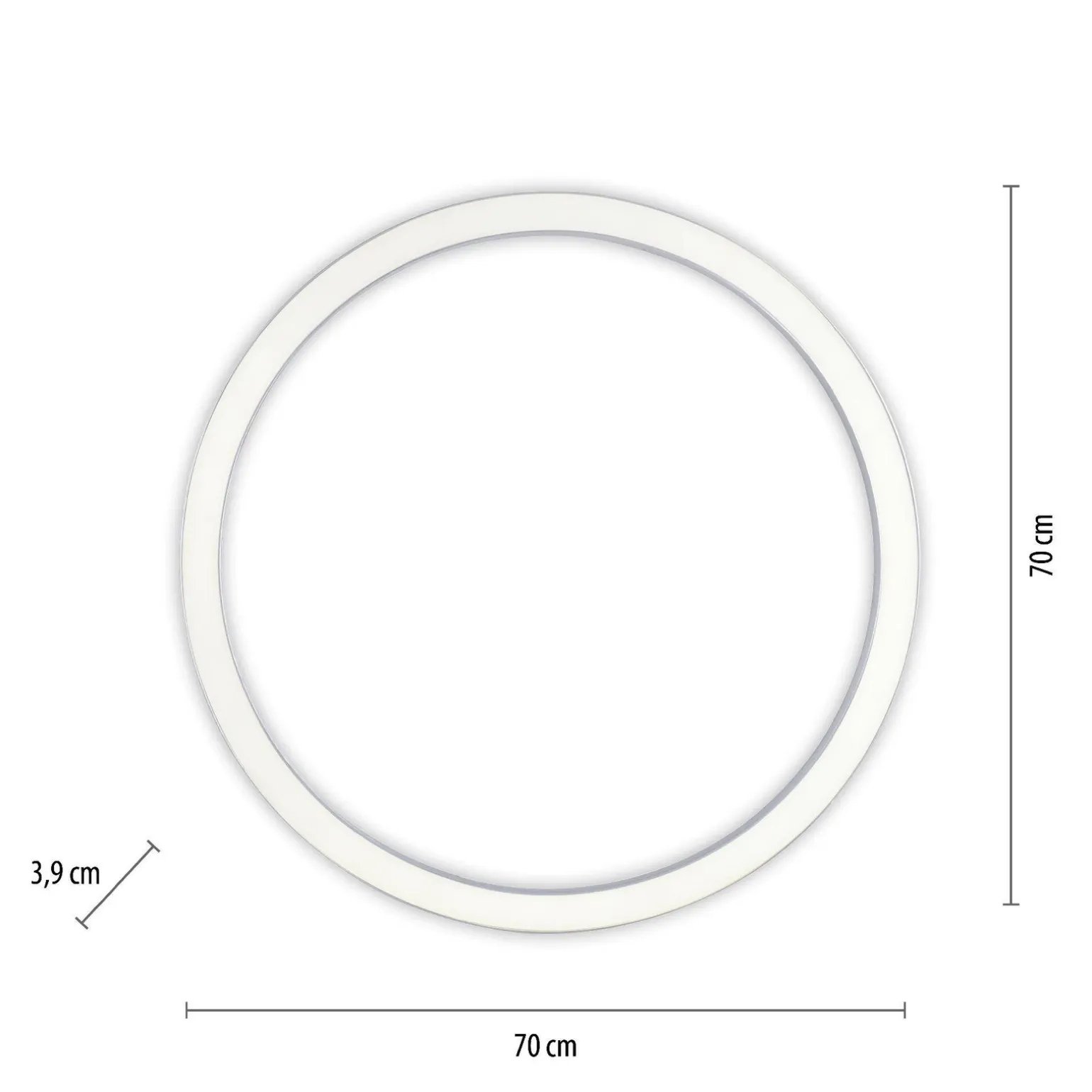 Lampa sufitowa PURE-LINES, ALUMINIUM (6306-95) - Paul Neuhaus