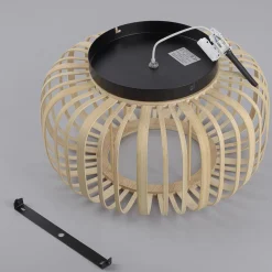 Lampa sufitowa RACOON drewniana (11412-79) - Paul Neuhaus