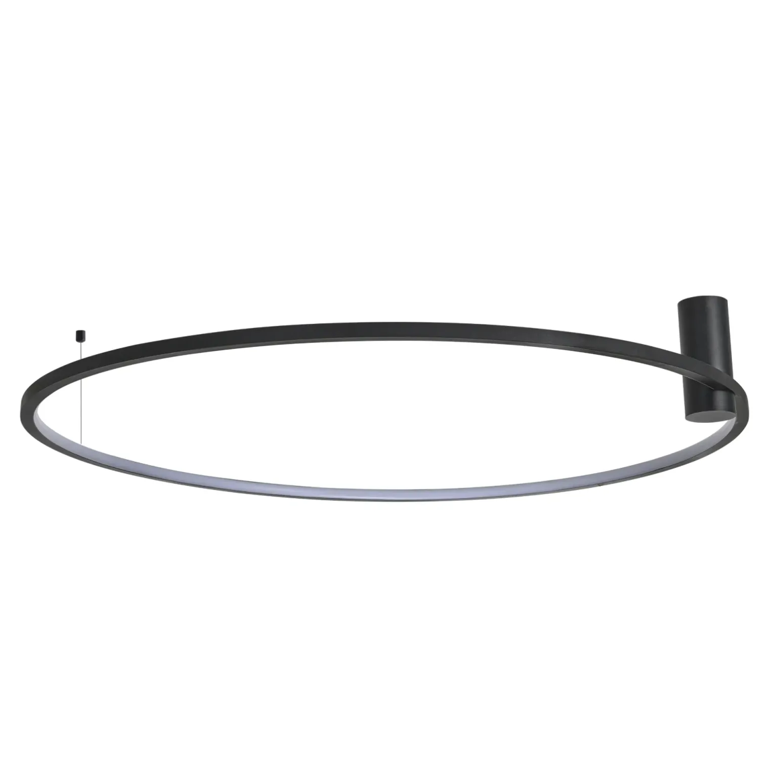 Lampa sufitowa Ringa L IP44 czarna (CL0112-L-BK) - Yaskr