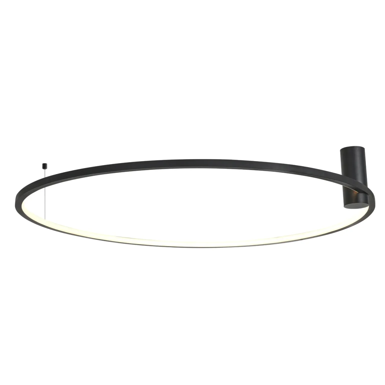 Lampa sufitowa Ringa L IP44 czarna (CL0112-L-BK) - Yaskr