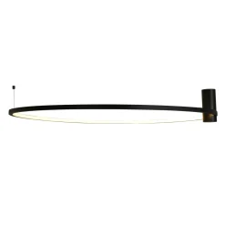 Lampa sufitowa Ringa L IP44 czarna (CL0112-L-BK) - Yaskr