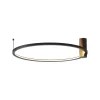 Lampa sufitowa Ringa M IP44 czarna (CL0112-M-BK) - Yaskr
