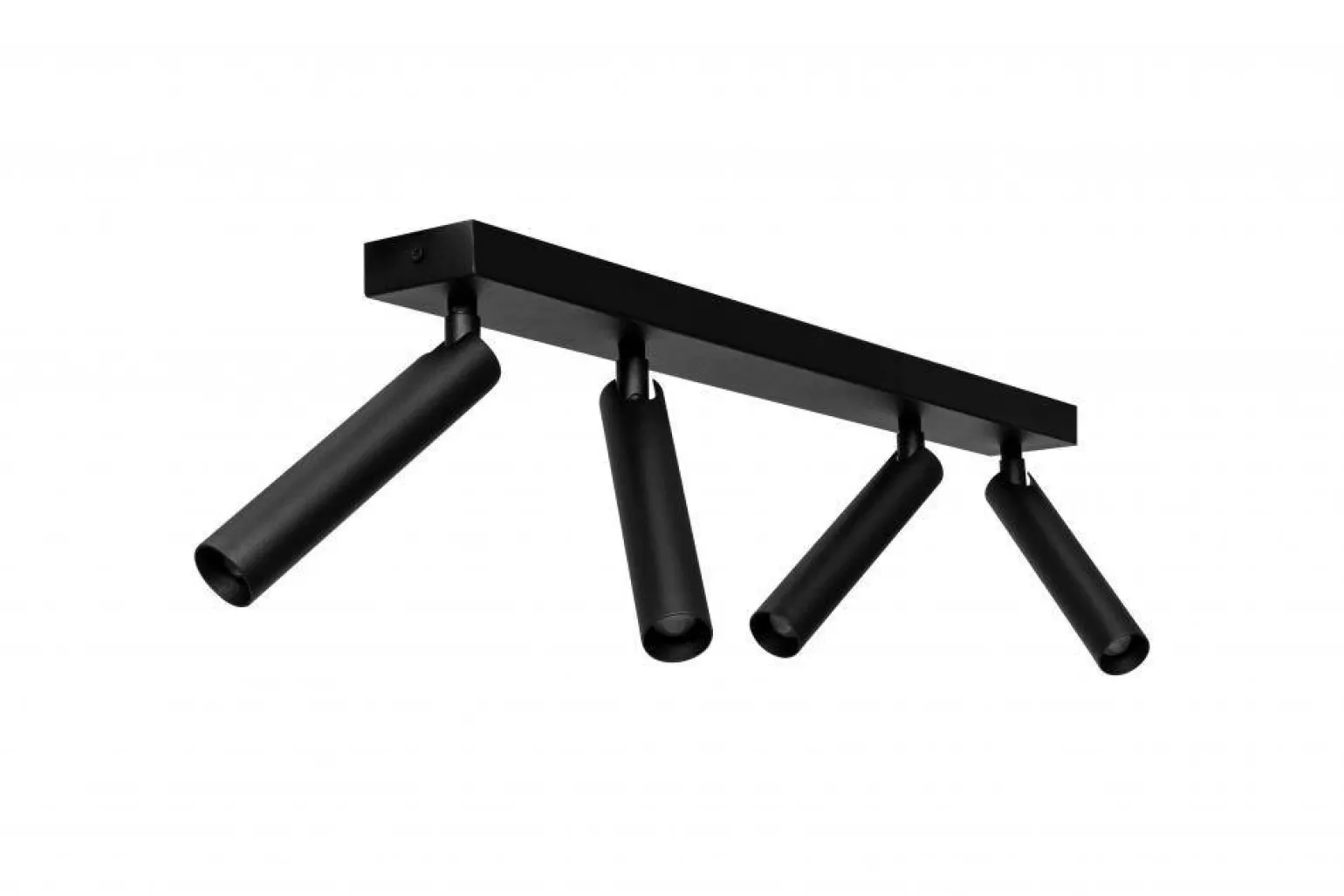 Lampa sufitowa ROLL 4 kolor Czarny (50922402) - KASPA