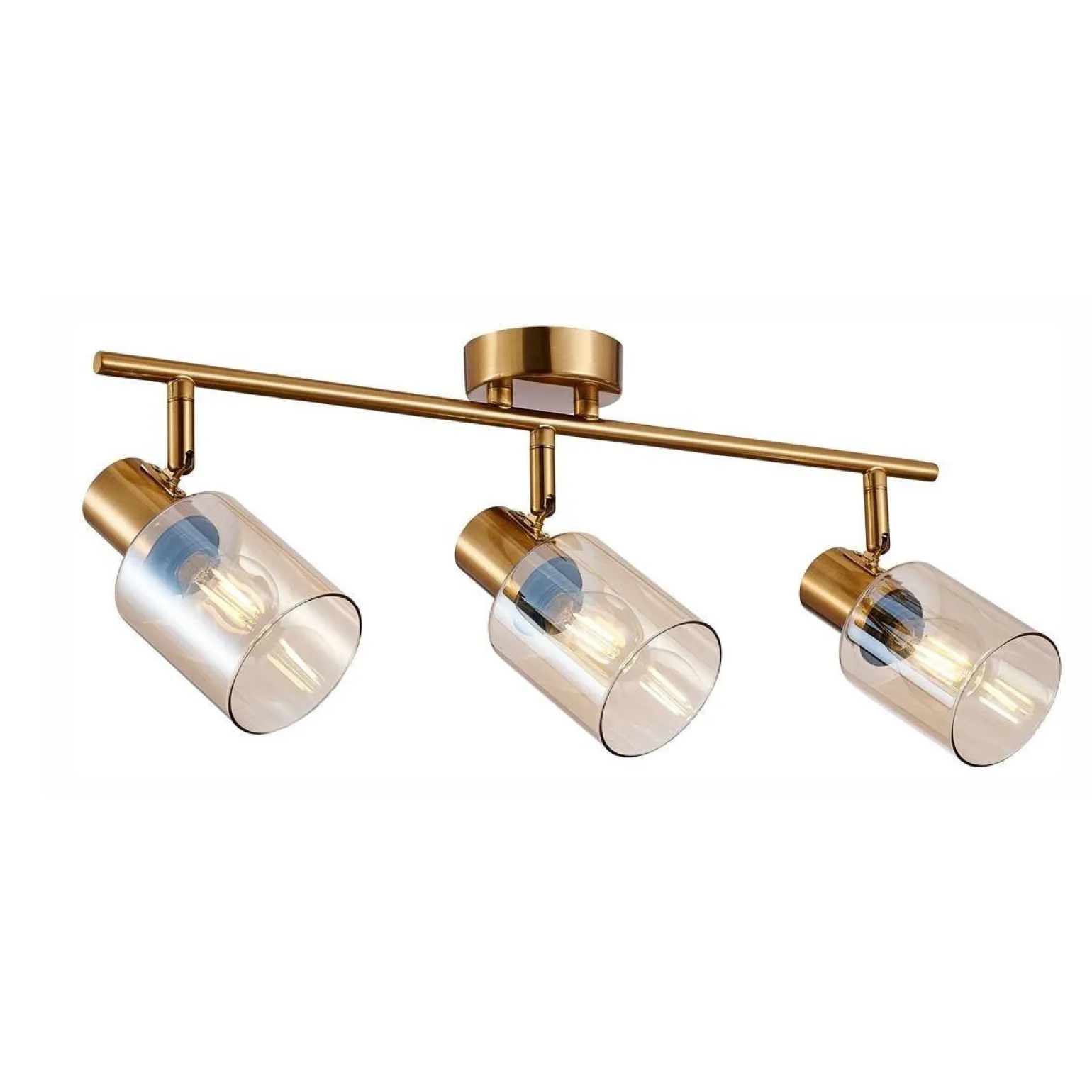 Lampa sufitowa Santia (SPL-65342-3-BRO-AMB) - Italux