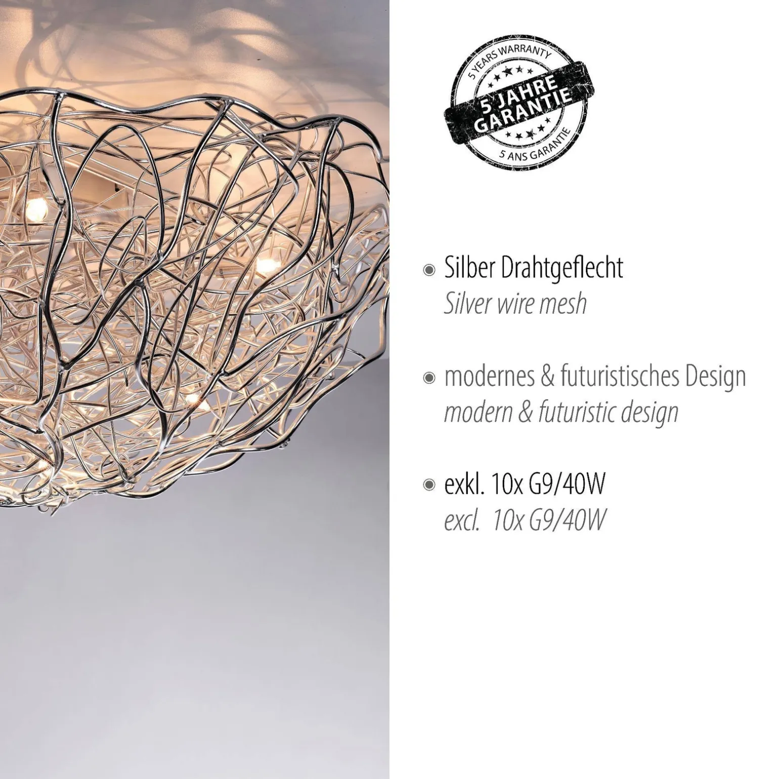 Lampa sufitowa SAREA (6190-21) - Paul Neuhaus