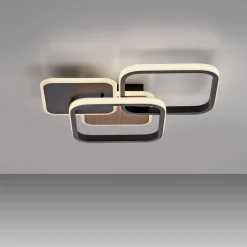 LAMPA SUFITOWA SEVENT WOODEN DECOR (14117-78) - Paul Neuhaus