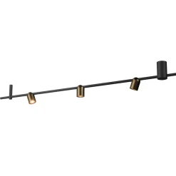 Lampa sufitowa Slide 3 LED szczotkowany mosiądz (CL0106-BS) - Yaskr