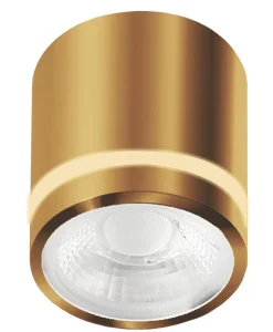 Lampa sufitowa spot VICI IP44 12W CCT SWITCH Złoty (AZ6041) - Azzardo